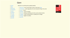 Desktop Screenshot of gerv.net